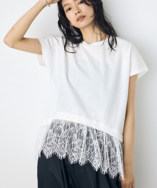 AZUL BY MOUSSY（アズールバイマウジー） tシャツ 半袖 「接触冷感 