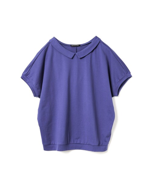 mizuiroind（ミズイロインド） tシャツ 半袖 シャツカラードルマンプル 