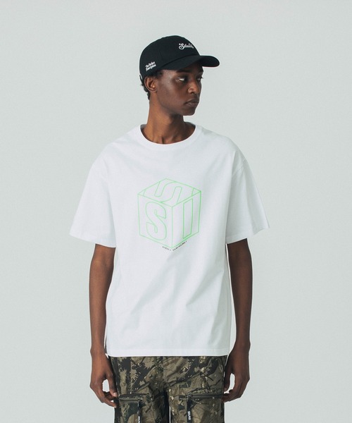 「SILAS」 半袖Tシャツ L ホワイト メンズ_画像5