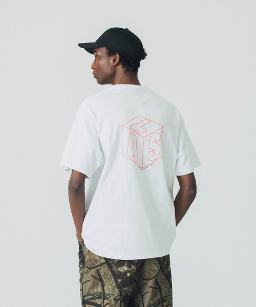「SILAS」 半袖Tシャツ L ホワイト メンズ_画像6