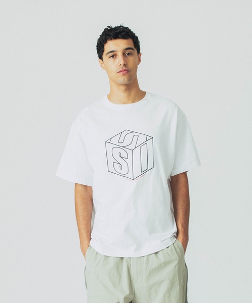 「SILAS」 半袖Tシャツ L ホワイト メンズ_画像7