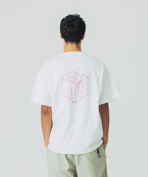 「SILAS」 半袖Tシャツ L ホワイト メンズ_画像8
