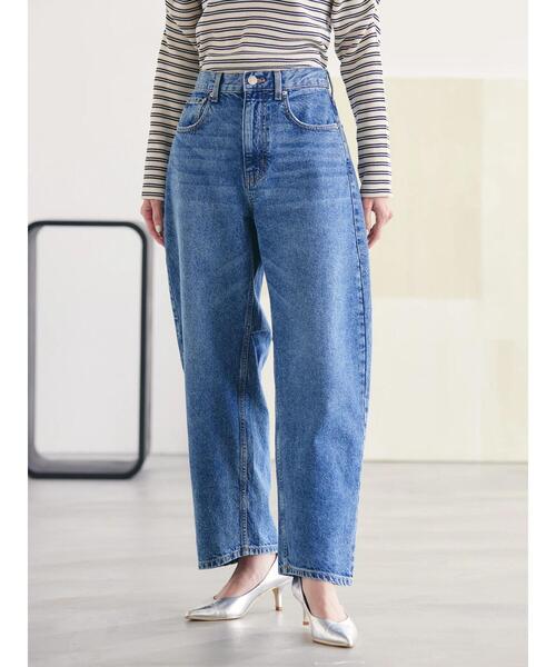 「AMERICAN HOLIC」 デニムパンツ M ライトインディゴブルー レディース_画像4