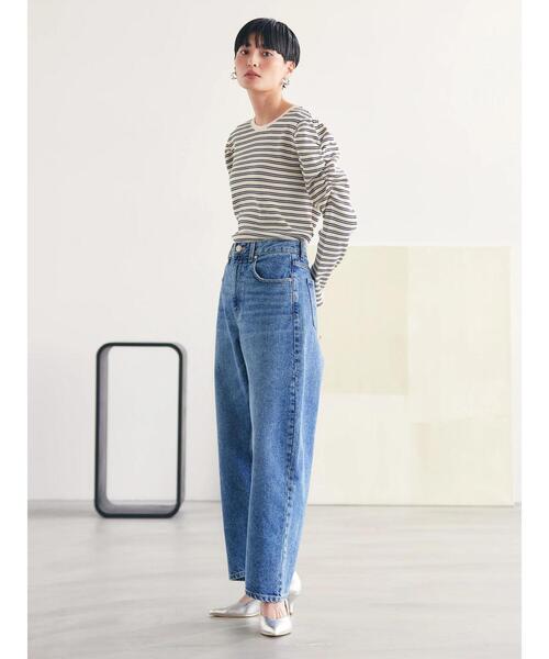「AMERICAN HOLIC」 デニムパンツ M ライトインディゴブルー レディース_画像7