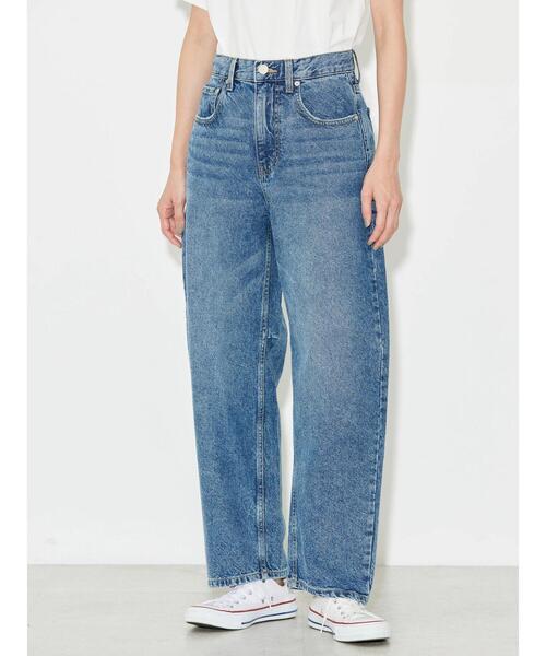 「AMERICAN HOLIC」 デニムパンツ M ライトインディゴブルー レディース_画像9