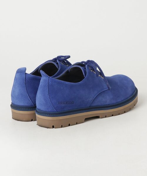 「BIRKENSTOCK」 レザーシューズ 40 ブルー メンズ_画像2