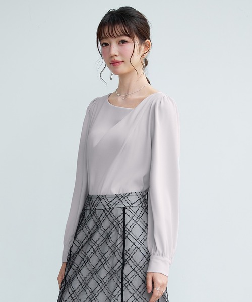 「SAISON DE PAPILLON」 長袖ブラウス L ミント レディース_画像2
