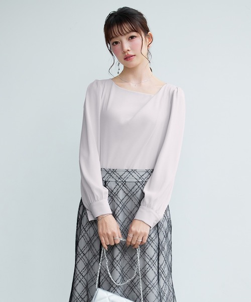 「SAISON DE PAPILLON」 長袖ブラウス L ミント レディース_画像4