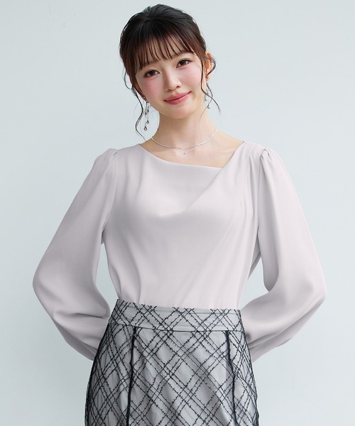 「SAISON DE PAPILLON」 長袖ブラウス L ミント レディース_画像6