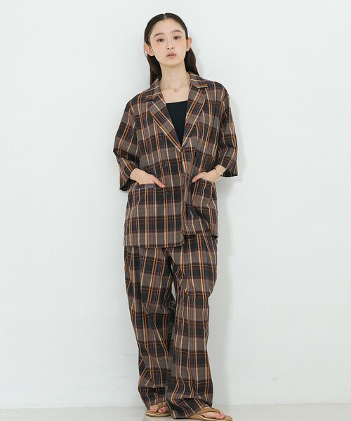 「NOMINE」 ジャケット フリー ダークネイビー レディース_画像2