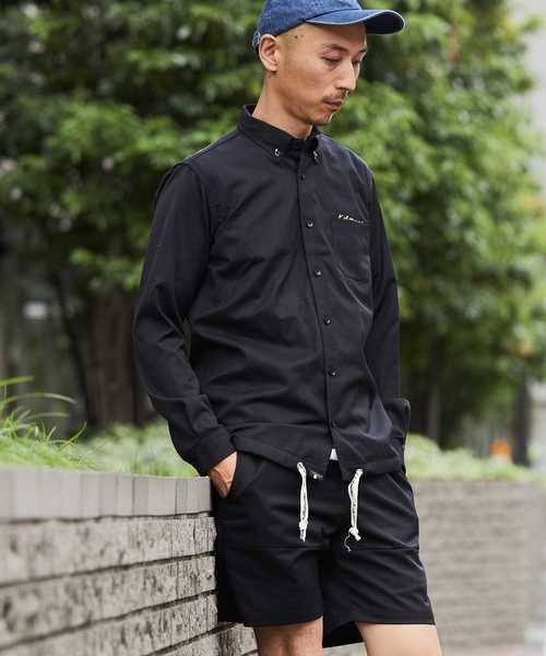 knosis ワークシャツ ブラック Lsize knosisワークシャツ 黒 Mサイズ