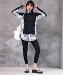 水着 体型カバー 「UVカット率 99%以上/...の詳細画像4