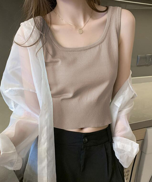 タンクトップ ベーシック無地タンクトップ|ZOZOTOWN PayPayモール店|16