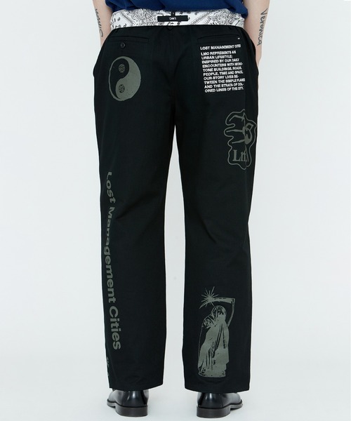 在庫あ定番 パンツ チノパン GRAPHIC PRINTED WORK PANTS / グラフィック プリント ワーク パンツ ZOZOTOWN PayPayモール店 - 通販 - PayPayモール 超特価