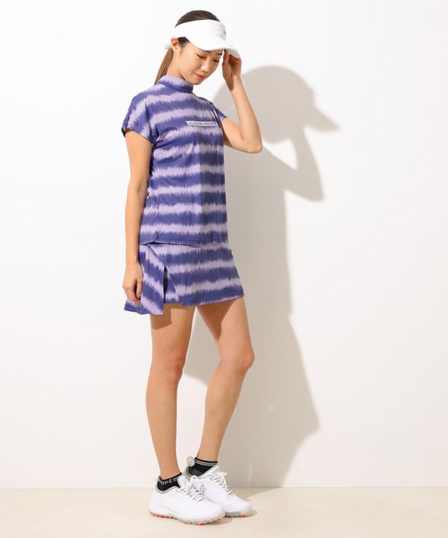 ジュン＆ロぺ（JUN&ROPE’）/【セットアップ対応】【UV】【吸水速乾】タイダイボーダープリントBACKフレアースカート JUN&ROPE'（ジュンアンドロペ） スカート 「セットアップ対応」「UV