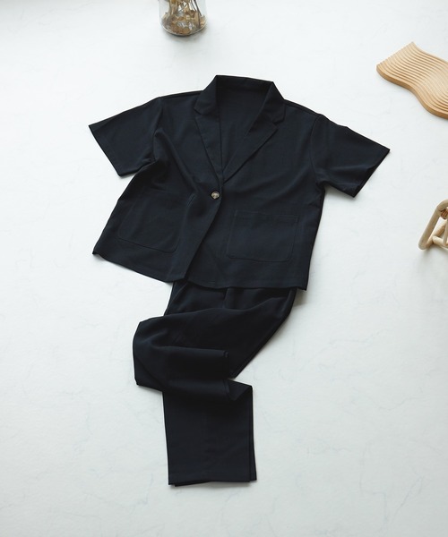 パンツ スラックス ●リネンライクテーパードパンツ セットアップ可能|ZOZOTOWN |10