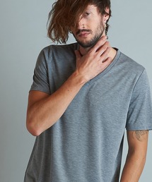 NO ID.（ノーアイディー） tシャツ 「NO ID.」Silket Smooth V-Neck T 