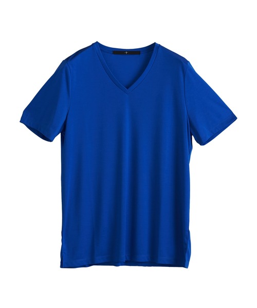 NO ID.（ノーアイディー） tシャツ 「NO ID.」Silket Smooth V-Neck T 