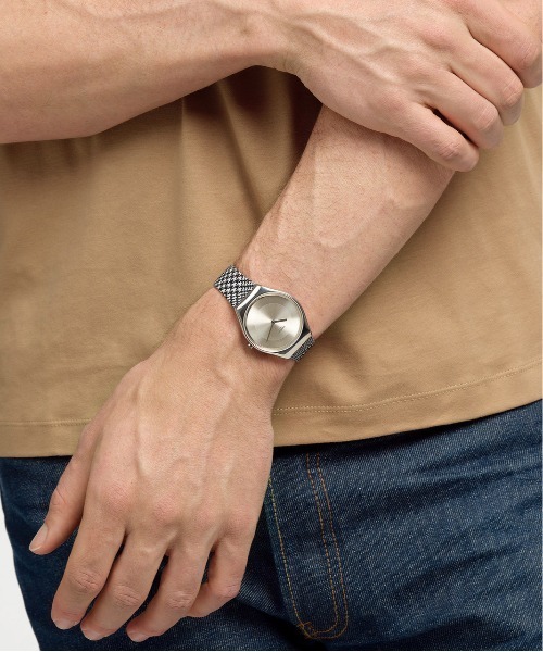 Swatch スウォッチ irony ステンレススチール 腕時計 Swatch 腕時計 IRONY BLACK'N'WHITE レディース メンズ