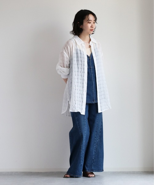 cepo ベスト ジレ 2WAYデニムキャミビスチェ セットアップ