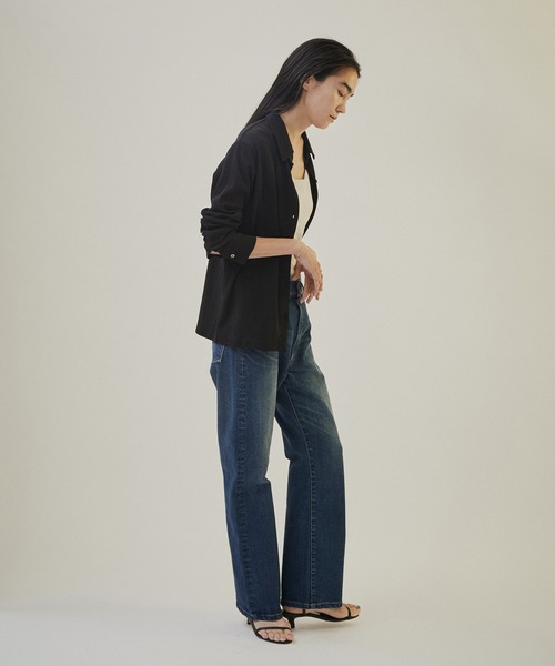 ブラウス シャツ KINANポンチシャツ「洗える」 レディース SALON adam et rope' ブラウス シャツ KINANポンチシャツ