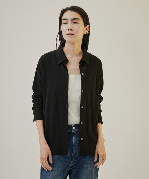 ブラウス シャツ KINANポンチシャツ「洗える」 レディース SALON adam et rope' ブラウス シャツ KINANポンチシャツ