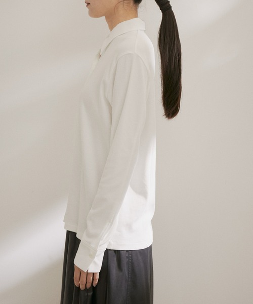 SALON adam et rope' ブラウス シャツ KINANポンチシャツ