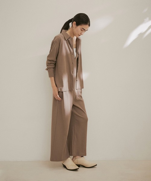 SALON adam et rope' ブラウス シャツ KINANポンチシャツ