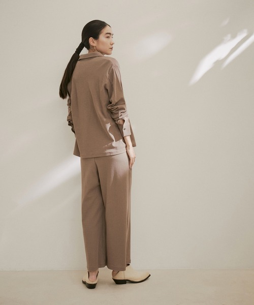 SALON adam et rope' ブラウス シャツ KINANポンチシャツ