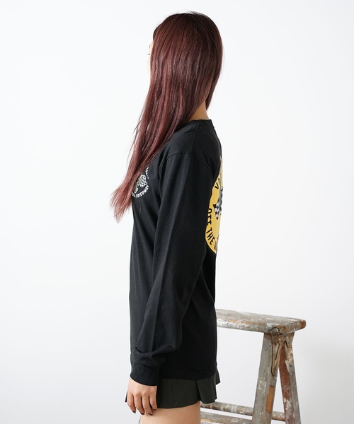 VANS tシャツ VANS/ヴァンズ M GRAND PRIX LS TEE ロンT バック