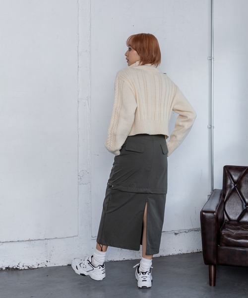 2WAYミリタリースカート Roger&Raw スカート 2way ミリタリースカート : ZOZOTOWN Yahoo