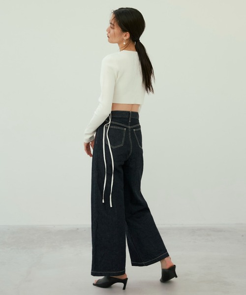 JOSE MOON ジーンズ デニム デニムパンツ DENIM WIDE PANTS HIGH