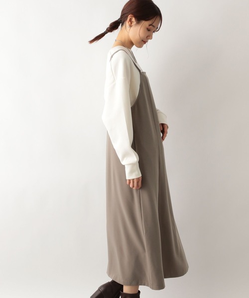 GLOBAL WORK（グローバルワーク） ワンピース ベロアライクキャミ