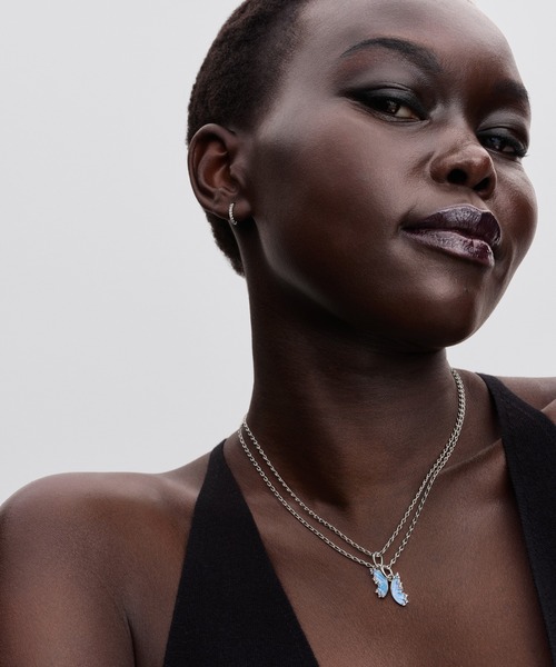 PANDORA（パンドラ） ピアス スパークリング ハギー フープ シルバー