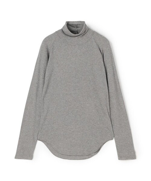tシャツ レーヨンカシミヤジャージー ハイネックプルオーバー レディース