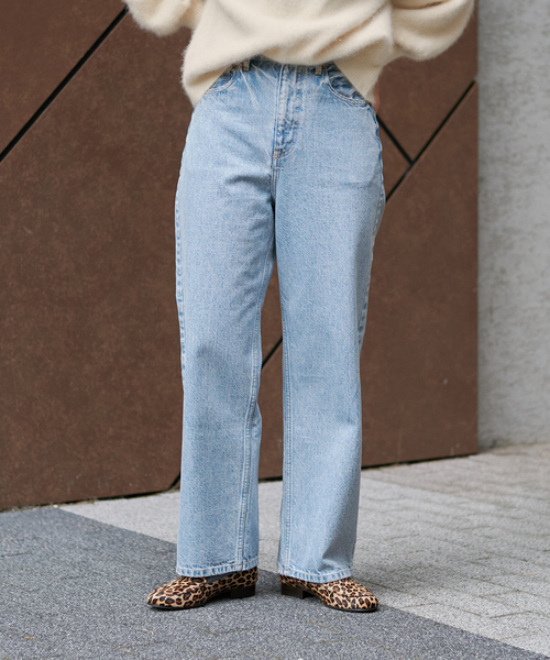 IENA LA BOUCLE（イエナラブークル） パンツ デニム ジーンズ 「RED