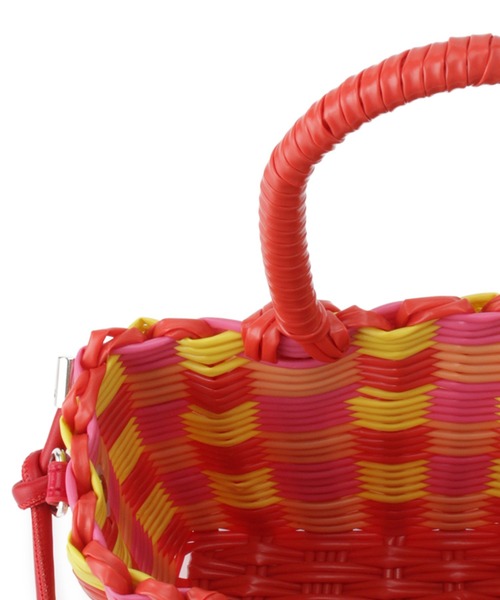 Casselini エコファー かごバッグ Casselini かごバッグ カゴバッグ 「Casselini/キャセリーニ