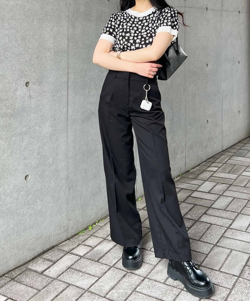 frunco ニット セーター デイジー柄ニット レディース : ZOZOTOWN