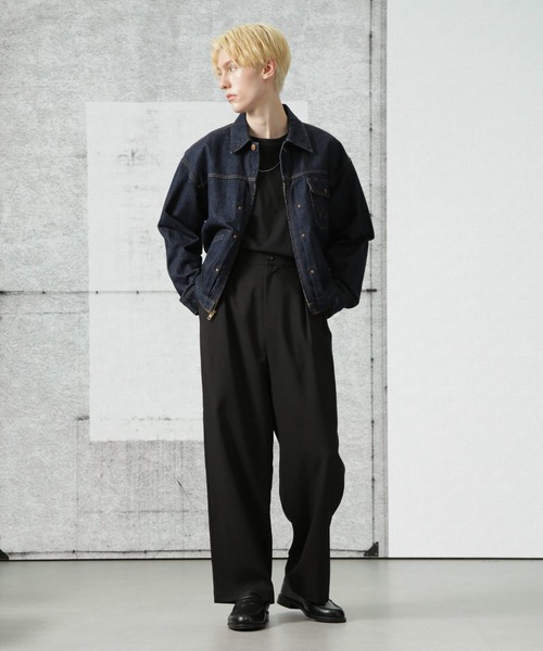 お値下げ！jonnlynxジョンリンクスserge pantsテーパードパンツ jonnlynx ジョンリンクス serge pants テーパード パンツ