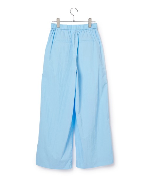 新品 ADAM ET ROPE アダムエロペ 撥水 ナイロン ワイドパンツ ADAM ET ROPE' パンツ 撥水ナイロンイージーパンツ レディース