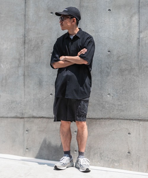 シャツ ブラウス メンズ FUNCTIONAL WIDE SHORT-SLEEVE SHIRTS｜zozo｜07