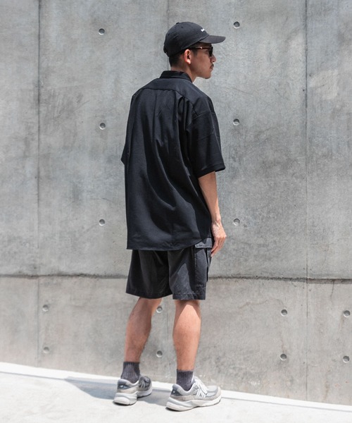 URBAN RESEARCH シャツ FUNCTIONAL WIDE SHORT-SLEEVE SHIRTS