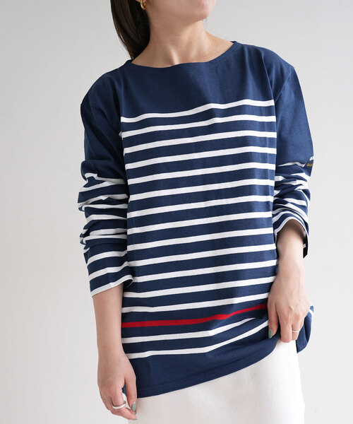 完売　SLOBE IENA Leminor ボーダーカットソー　2023SS 楽天市場】【SALE／30%OFF】【LE MINOR/ルミノア】SLOBE別注