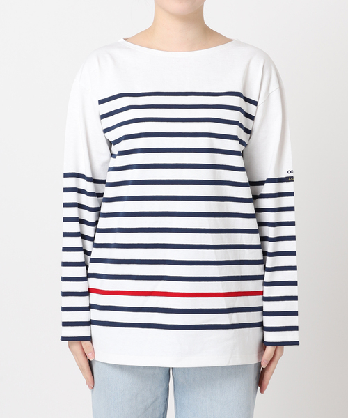 スローブイエナ Le Minor ボーダー長袖Tシャツ SLOBE IENA tシャツ LE MINOR/ルミノア SLOBE別注 バンパク