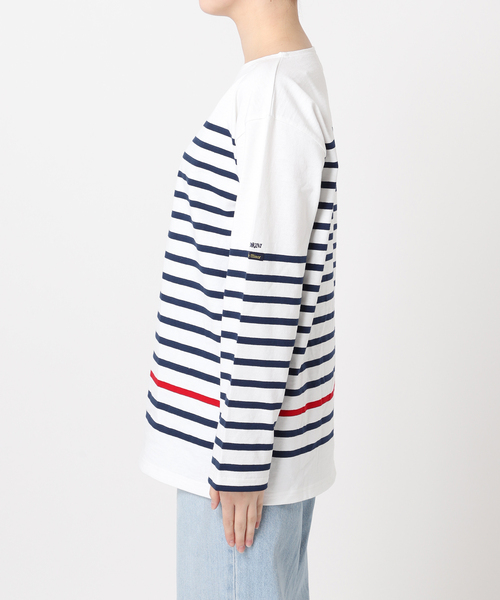 スローブイエナ Le Minor ボーダー長袖Tシャツ LE MINOR/ルミノア SLOBE別注 バンパクボーダー（Tシャツ