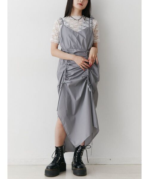 jouetie キャミワンピ jouetie ワンピース シャーリングキャミワンピース : ZOZOTOWN