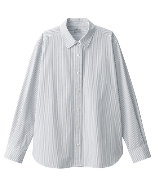 無印良品（MUJI） ブラウス シャツ 婦人 洗いざらし ブロード