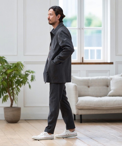 ステンカラーコート コート mj10127-ステンカラーコート-ブランケット