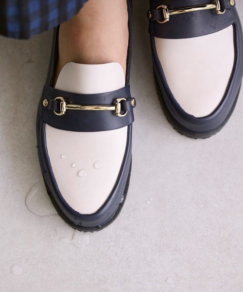 carino（カリーノ） ローファー 「レイン対応」ビットローファー