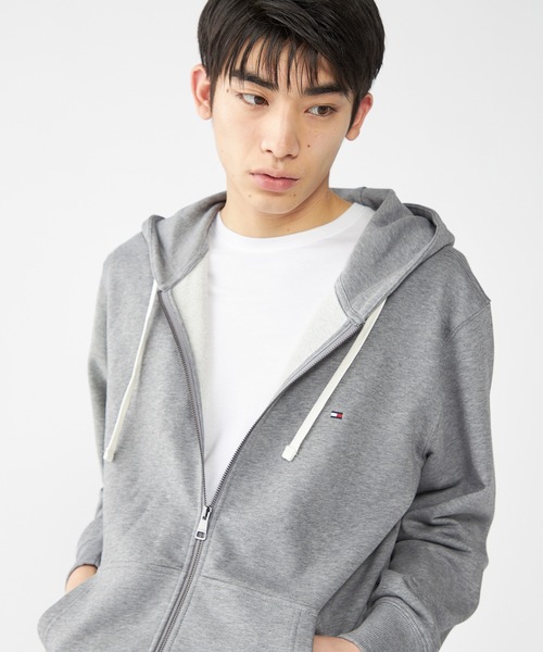 パーカー エッセンシャルテリージップアップパーカー メンズ レディース | TOMMY HILFIGER | 01